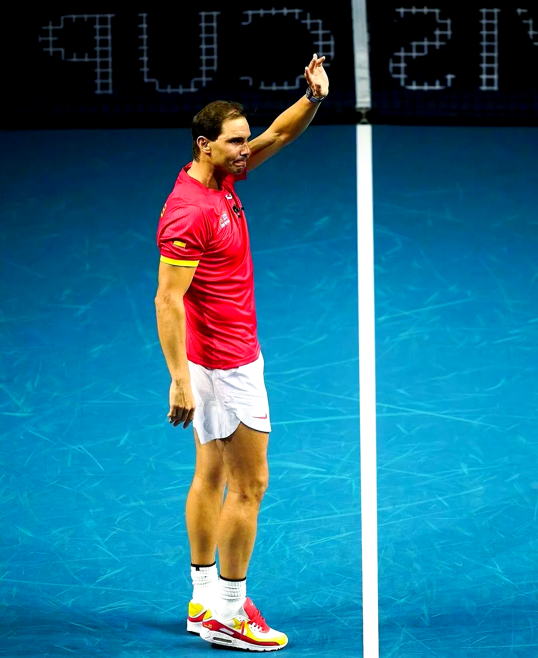 美国网球队碾压英国网球队，纳达尔一己之力扛起全队