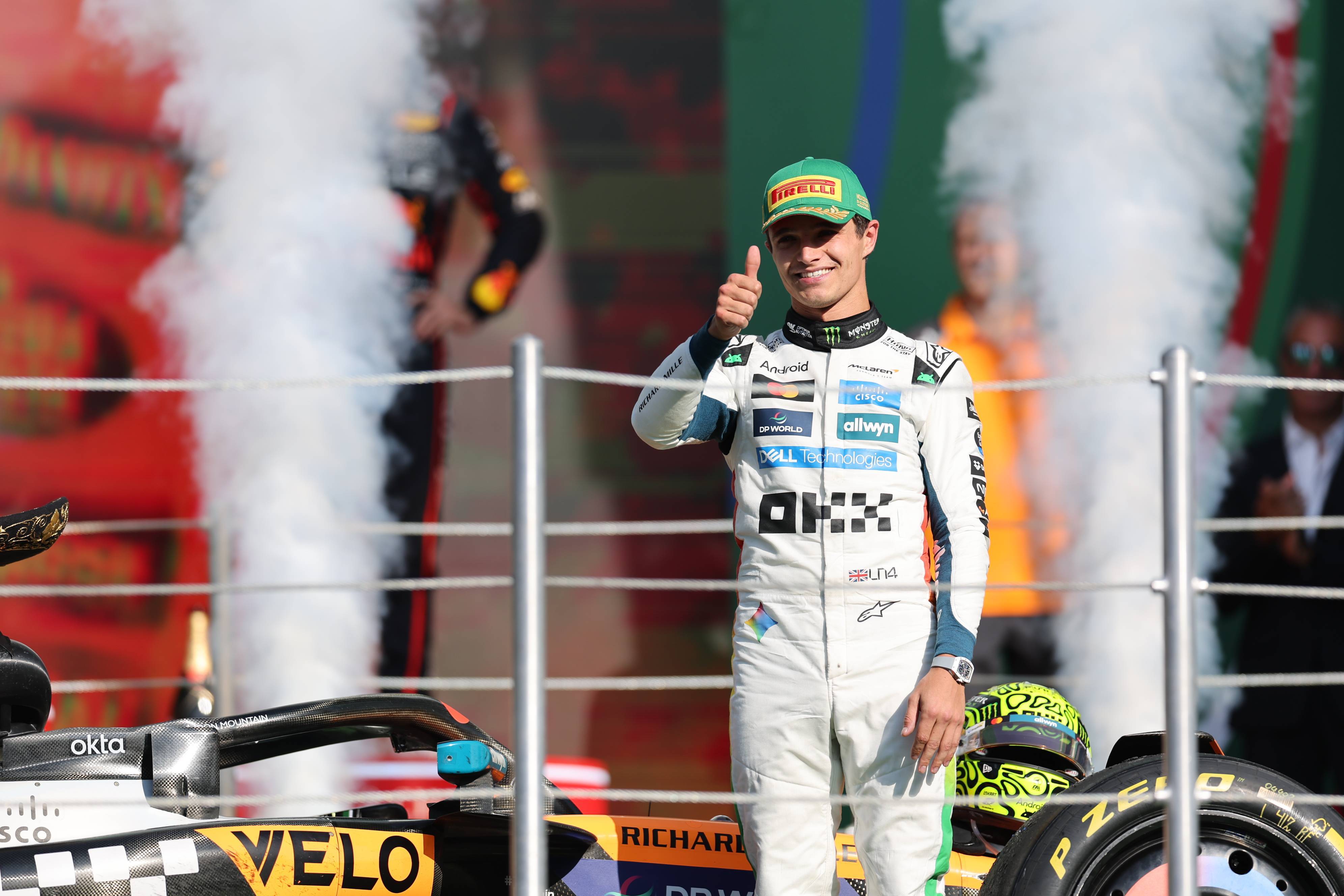 红牛车队轻取法拉利，诺里斯扛起全队的简单介绍