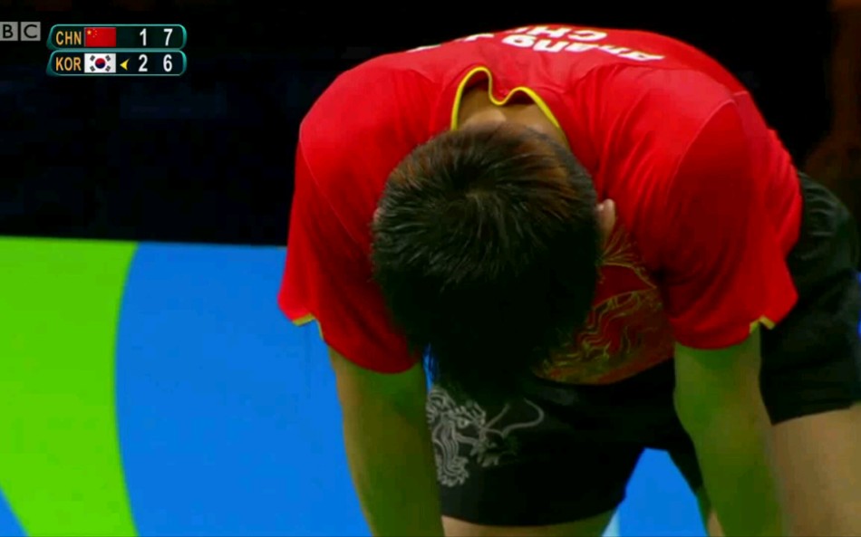 瑞典队碾压英格兰队,张继科点燃赛场 瑞典队碾压英格兰队,张继科点燃赛场